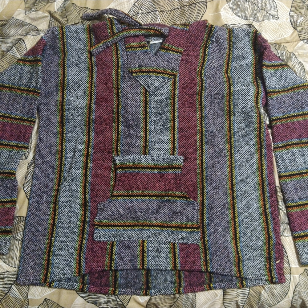 Drug Rug Hippy Sweater Size Large